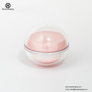 HXL216 Round Empty Cosmetic Jar Double Wall Container Skincare Jar