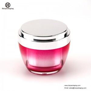 HXL232B Round Empty Cosmetic Jar Double Wall Container Skincare Jar