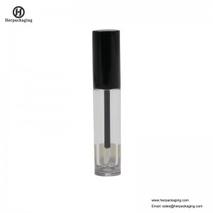 HCL301 Clear Plastic Empty lip gloss tubes for colour cosmetic products flocked lip gloss applicators