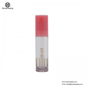 HCL306 Clear Plastic Empty lip gloss tubes for colour cosmetic products flocked lip gloss applicators